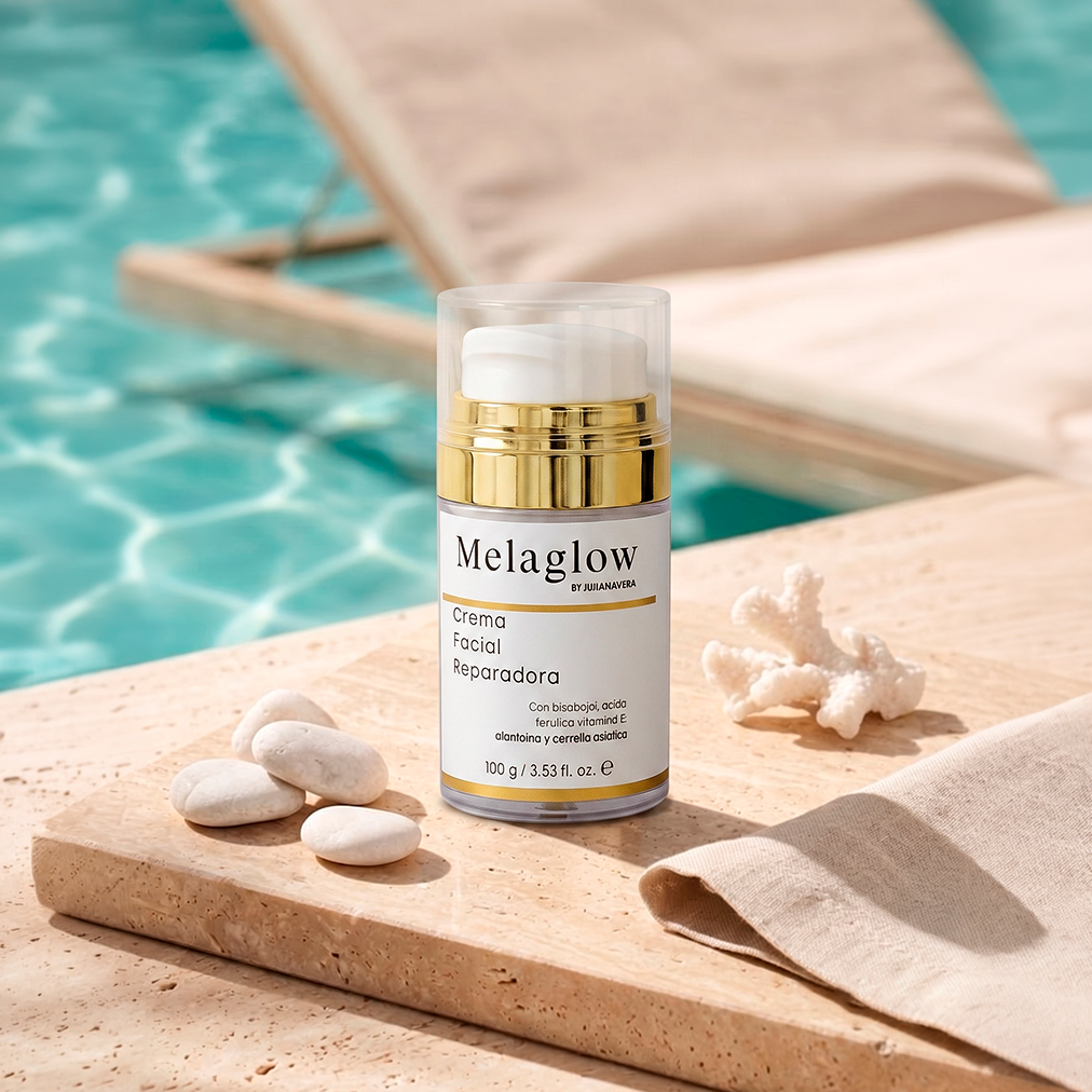 Creme Facial Reparador - Melaglow