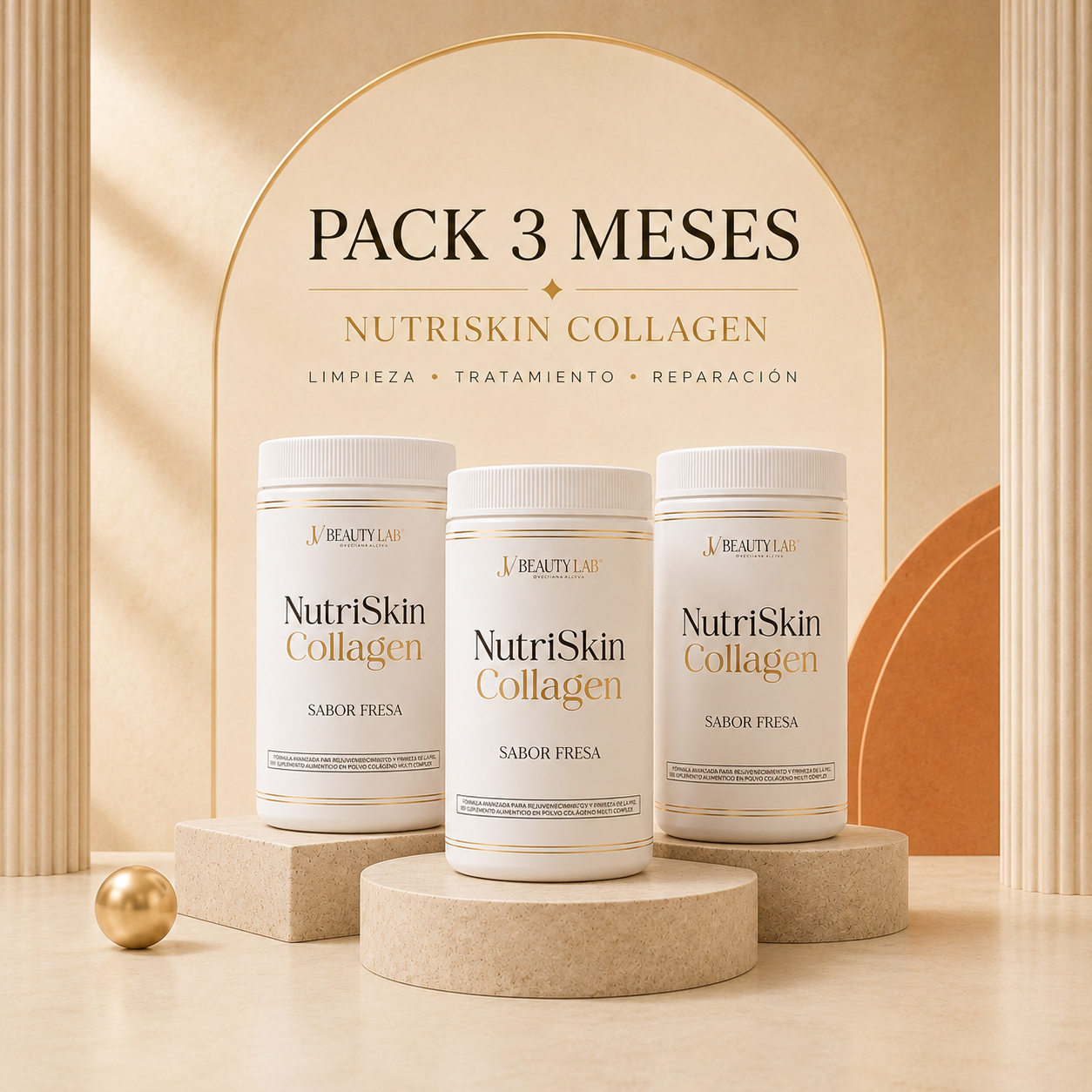 Pack 3 Meses - NutriSkin Collagen