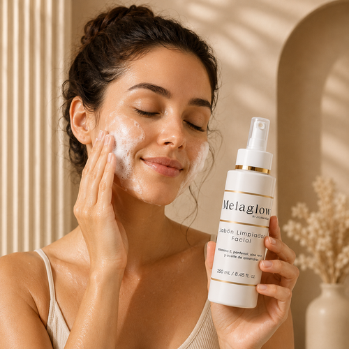 Jabón Limpiador Facial - Melagow