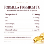 Pack 3 unidades · NutriSkin Omega 3 Premium TG · 180 días