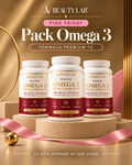 Pack 3 unidades · NutriSkin Omega 3 Premium TG · 180 días