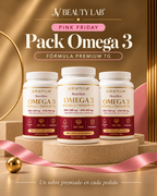 Pack 3 unidades · NutriSkin Omega 3 Premium TG · 180 días