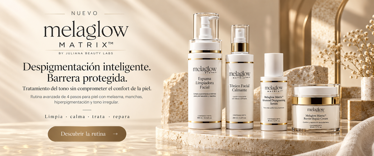 Melaglow Matrix rutina avanzada para piel con manchas y tono irregular